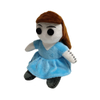 High Quality Wholesale Plush Stuffed Blue Princess Toy Doll for Girl