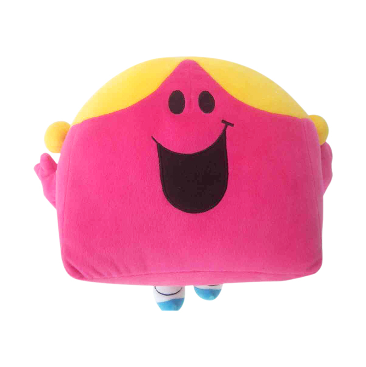 Classical MR.MEN Style High Quality Custom Plush Stuffed LITTLE MISS CHATTERBOX Toy Doll