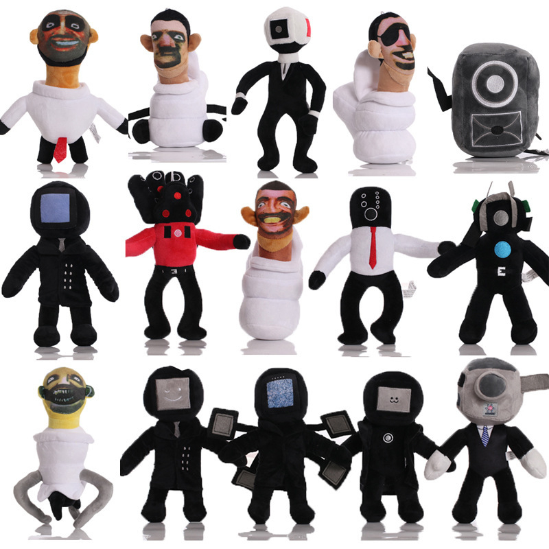 Hot Selling Skibidi Toilet Plush Custom Plush Funny Child Toy Doll