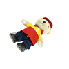 DHL Courier mascot teddy bear custom soft stuffed plush animal toys