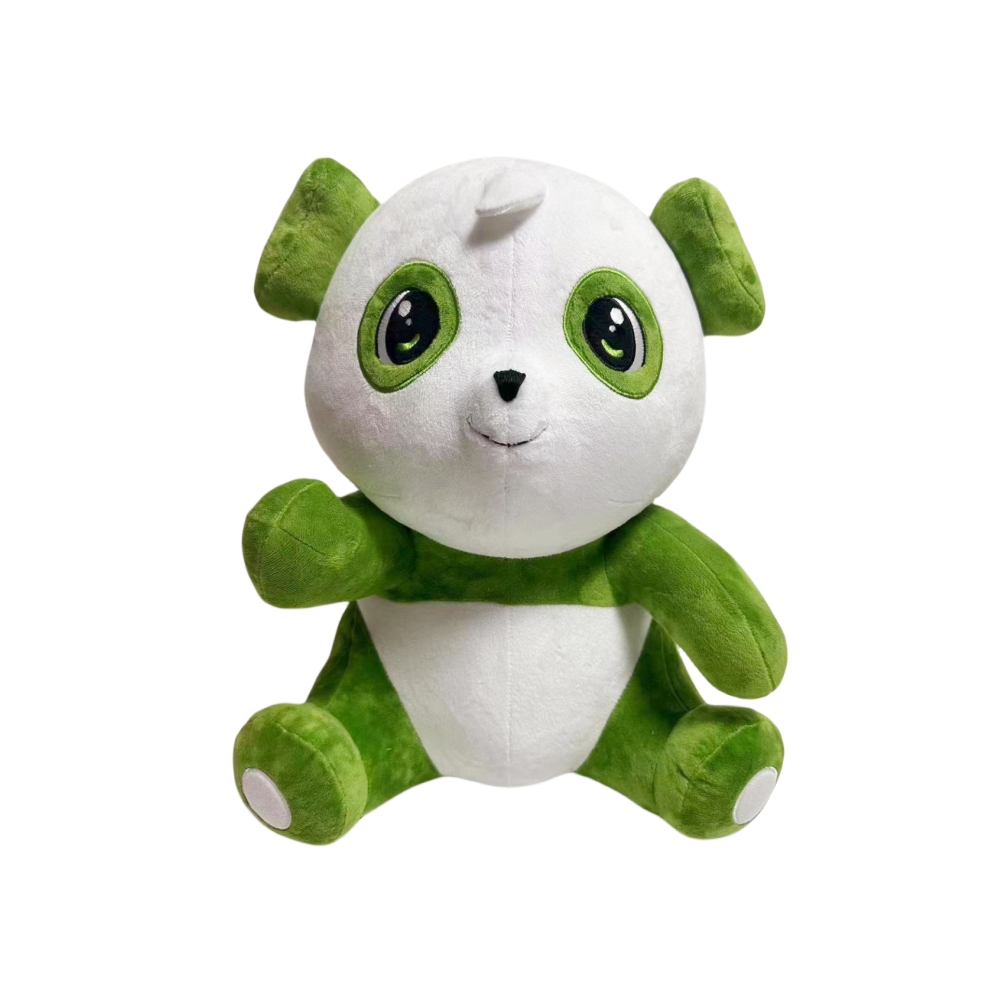 Cute panda soft plush animal stuffed teddy custom kids gift toys