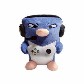 Cartoon Series Custom Plush fylld videospel Penguin Toy Doll
