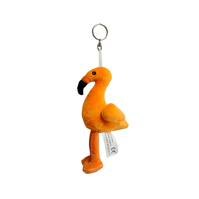 2024 New Style Custom Toy Flamingo Plush Stuffed Toy Keychain for Gift