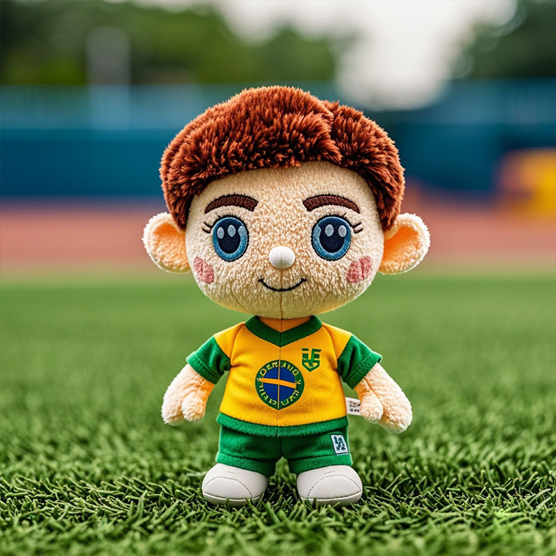 Cute Plush Toy Wholesale Stuffed Cartoon Football Boy Doll Child Gift