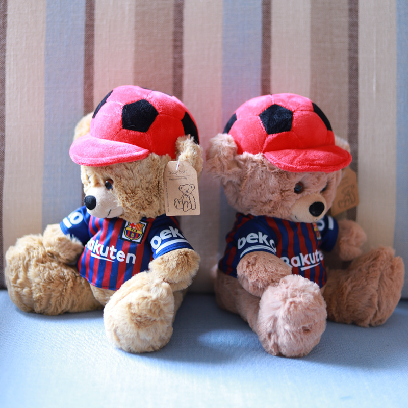 Wholesale Brand Logo Plush Stuffed Animal Soft Teddy Bear Toy Doll Event Gift