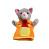 Cat plush soft hand puppet cute baby gift play buddy toys