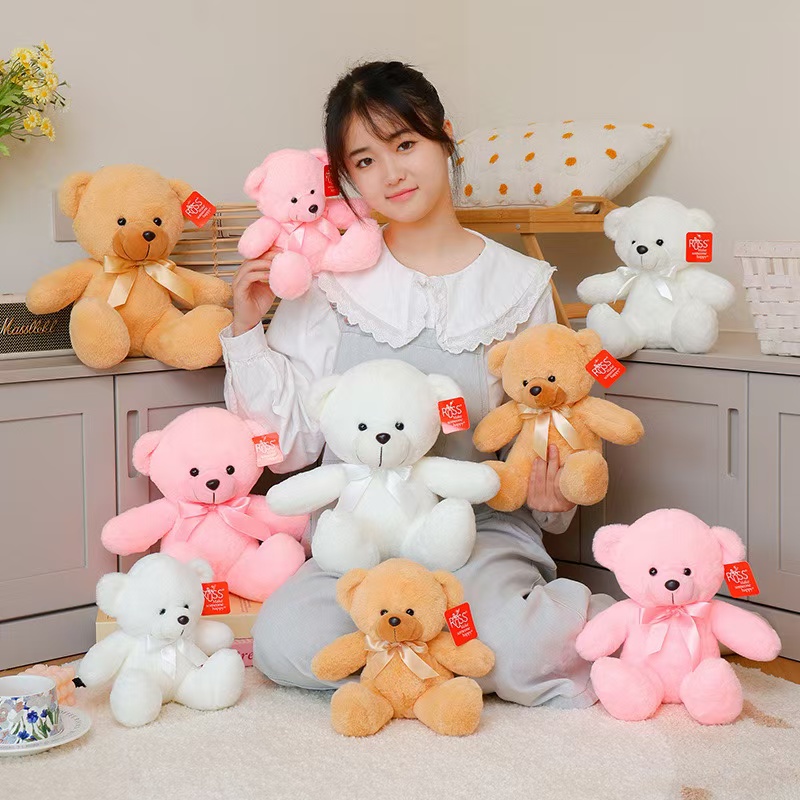 Wholesale Plush Stuffed Custom Color Cute Teddy Bear Toy Doll