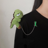 New Arrival Plush Stuffed Cartoon Sunflower Toy Doll with Brooch