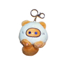 Fluffy Cat Supplier Plush Sound Custom Bag Keychain