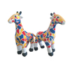Giraffe Printed Plush Standing OEM Stuffed Factory Toy
