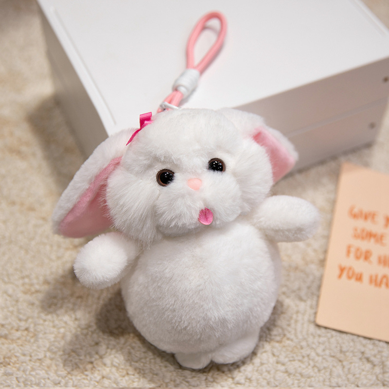 High Quality Plush Stuffed Soft Cute Animal Capybara Toy Keychain