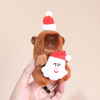 Christmas Plush Capabara Decoration Gift Kids Custom Wholesale Mascot Toys
