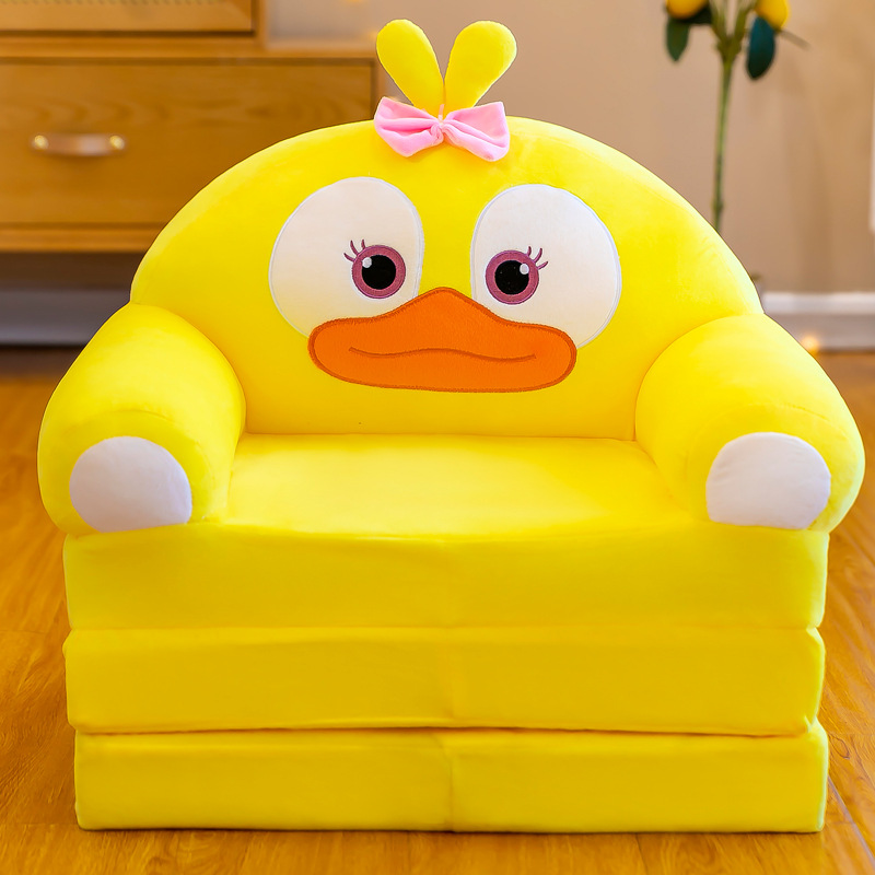 Three Layers New Cartoon Custom Factory Plush Soft Kids Sofa