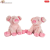 Fluffy Plush Pink Pig Sitting Animal Wholesale Stuffed Soft Mascot Gift Toys