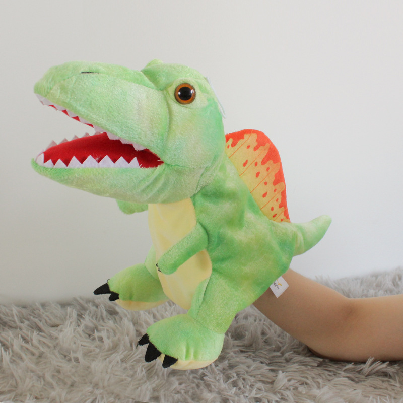 Party Toy Set Plush Stuffed Cartoon Cute Dinosaur Hand Puppet