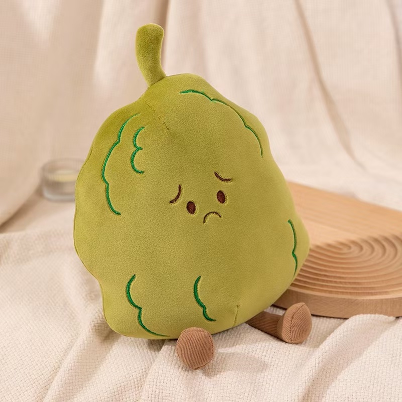EN71 Baby Toy Plush Stuffed Cartoon Smile Fruit Watermelon Child Toy