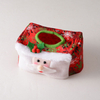 Christmas Decoration Plush Cartoon Santa Claus Table Tissue Box
