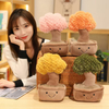 Custom Plush Stuffed Cartoon Money Tree Toy Doll Table Decoration