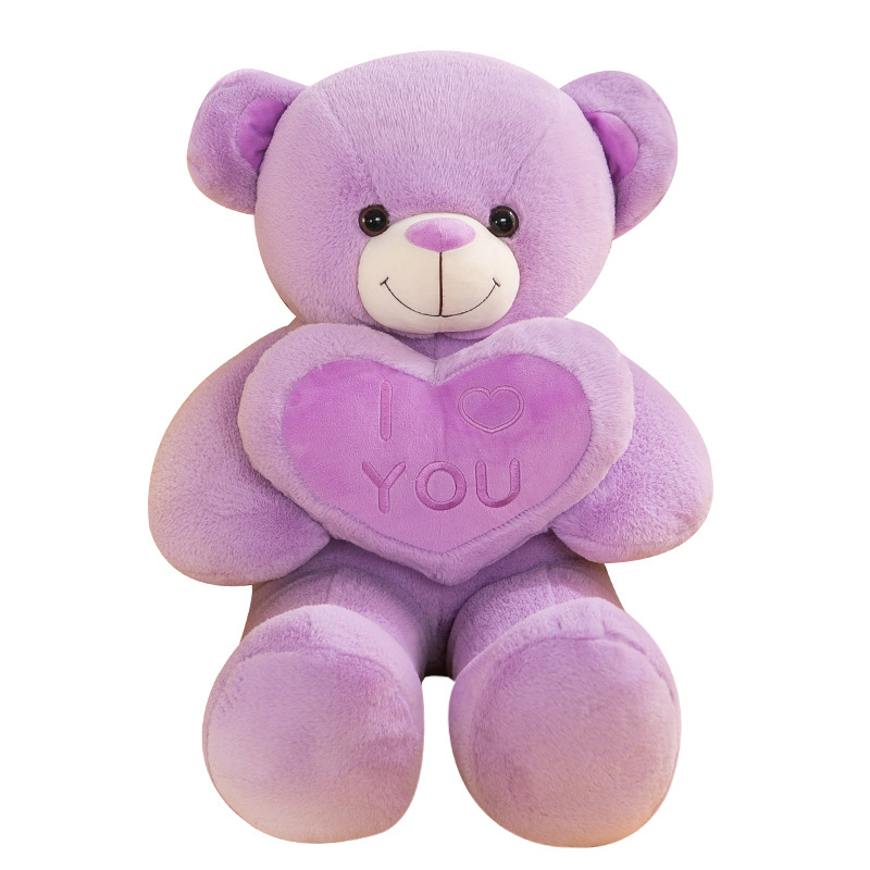 Groot grootte oulike sagte opgestopte liefde teddiebeer speelding pop vir kind meisie