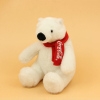 Custom Brand Mascot Plush Stuffed Cartoon Polar Bear Toy Doll Gift