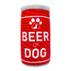 YD-BD007 Soda Beer Can Custom Design Pet Suply Soft Plush Squeakky Dog Chewy Toy