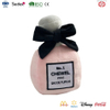 YD-BD010 Luxury Perfume Bottle Custom Plush Soft Pet Supply Squeaky Dog Toy