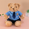 Event Gift Custom Plush Stuffed Prosecutor Judge Teddy Bear Toy Doll