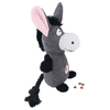 YD-BD024 Hiding Food Custom Animal Zebra Plush Pet Supply Dog Squeaky Toy