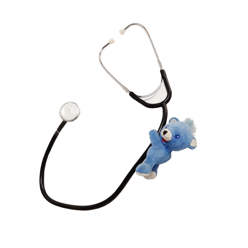Stethoscope Clip Toy Nestle Stuffed Soft Mini Plush Custom Animal Doctor Gift Kids Toys