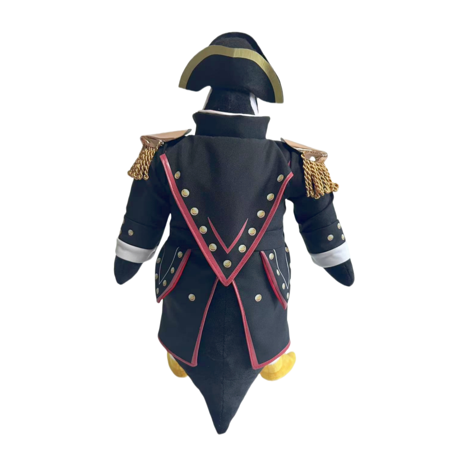 New Arrival Custom Plush Gift Stuffed Cartoon Dressed Penguin Captain Toy Doll
