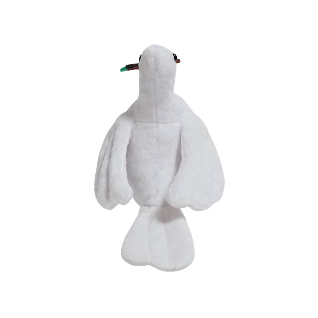 White Pigeon Plush Peace Bird Soft Custom Animal Toy