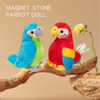 Fuzzy Plush Parrot Soft Animal Bird Stuffed Factory Custom Gift Toys