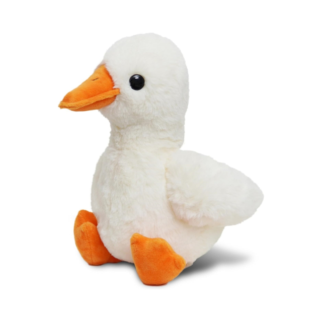 White Goose Plushie Toy Stuffed Duck Animal Squishy Swan Soft Doll