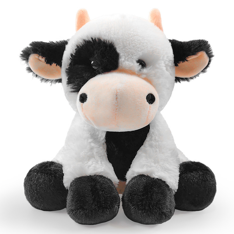 Wholesale Plush Stuffed Furry Animal Cow Sheep Goat Deer Toy for Children