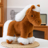 2026 Custom Plush Stuffed Soft Simulated Horse Toy Doll