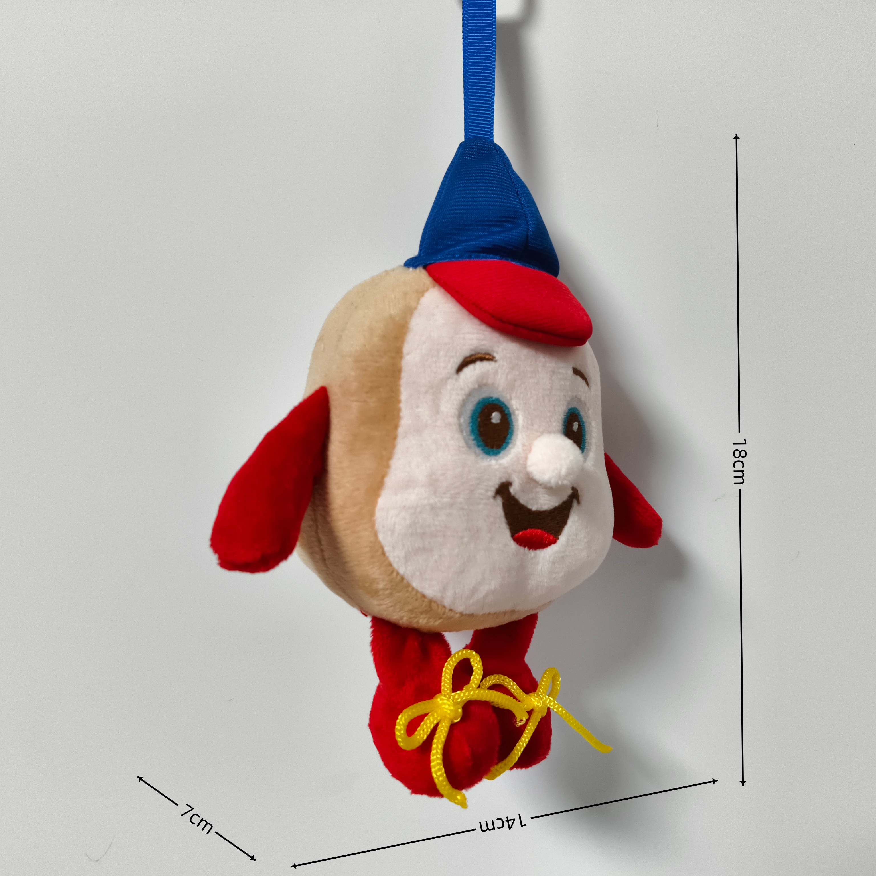 Toast bread plush keychain (5)