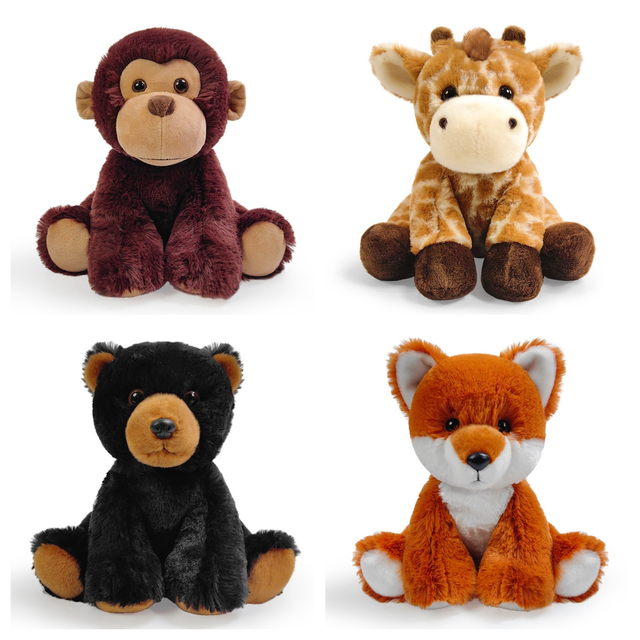 2026 New Plush Stuffed Animal Series Sloth Panda Tiger Leopard Toy Doll