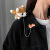 New Arrival Plush Stuffed Cartoon Sunflower Toy Doll with Brooch