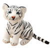 Hot Sale Children Gift Plush Stuffed Simulated White Tiger Toy Doll