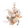 Creative Cultural Custom Plush Stuffed Cute Cat Nice-colored Deer Toy Keychain