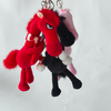 Year 2026 Plush Horse Mascot Soft Stuffed Animal Wholesale Gift Keychain Toys