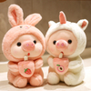 High Quality Custom Plush Stuffed Soft Cute Animal Pig Toy Doll