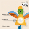 Pet Interactive Plush Wild Goose Dog Squeaky Chew Rope Toy