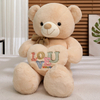High Quality Birthday Plush Stuffed Cartoon Love Teddy Bear Toy Doll