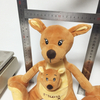 YD-B01 Australian Kangaroo with Baby Soft Plush Stuffed Animal Custom Mascot Toy