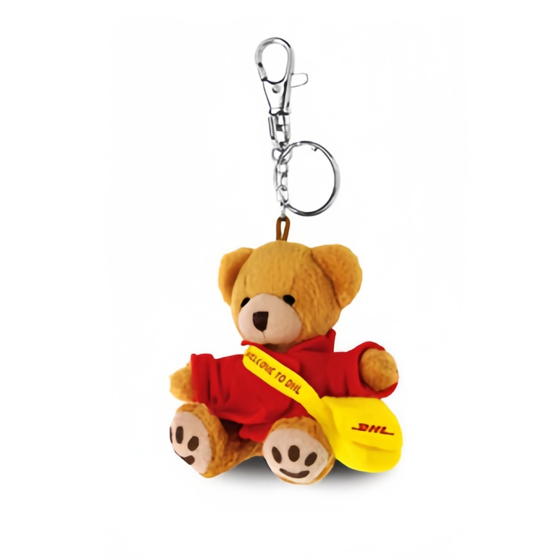 DHL Bear Teddy Plush Mini Cute Soft Animal Stuffed Bag Toy Keychain