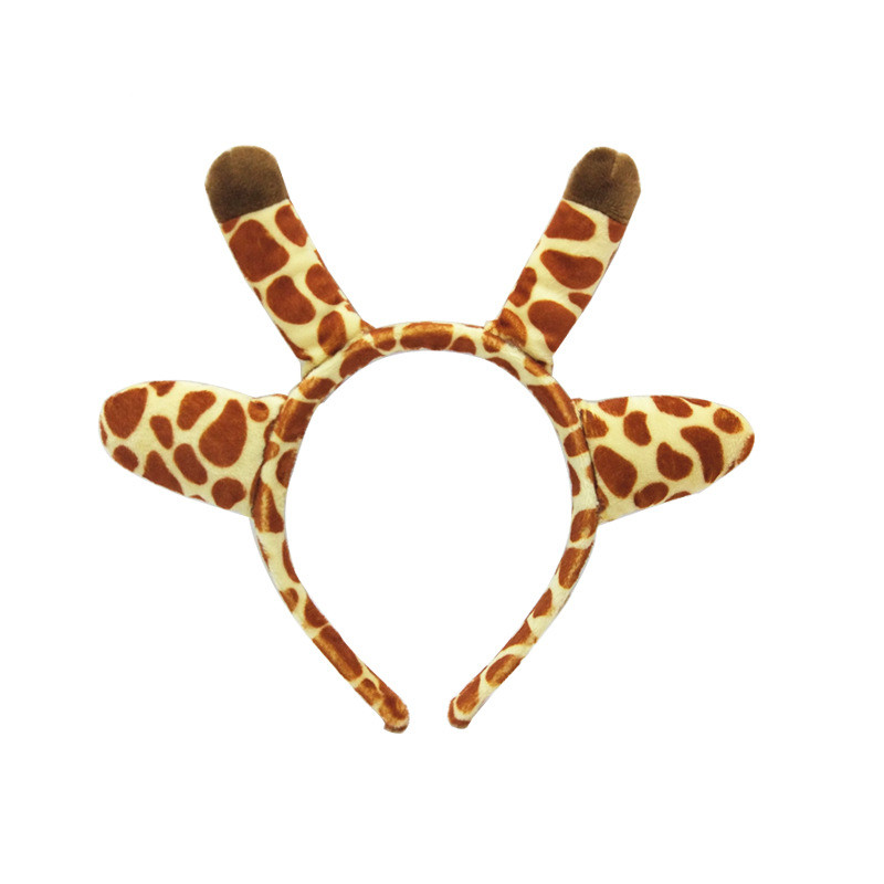 Holiday Xmas Kids Head Band Plush Soft Animal Custom Design Hair Band