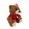 Custom Christmas Gift Plush Stuffed Cute Teddy Bear Toy Doll for Girl