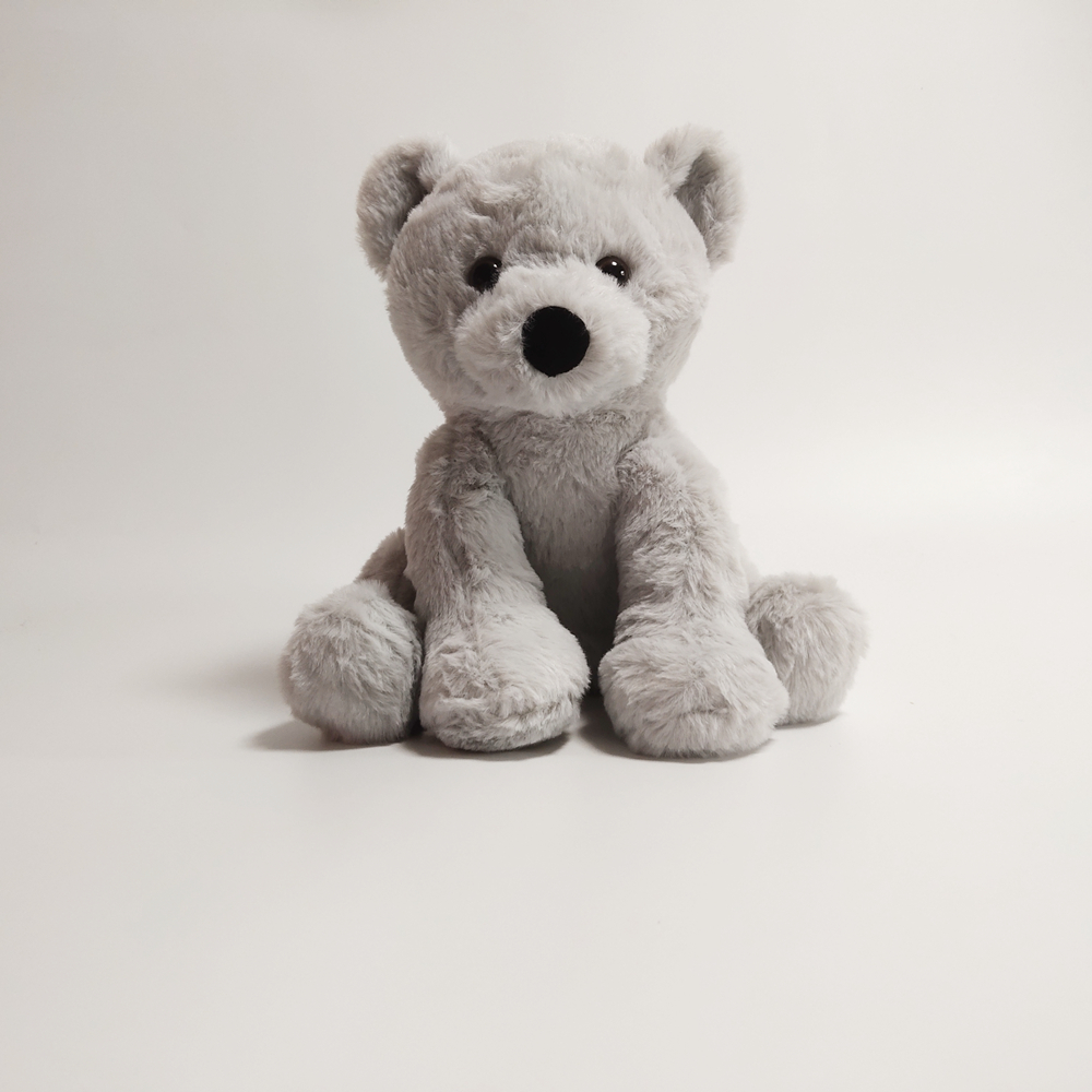 Glow Polar Bear LED Stuffed Animals Night Light Soft Plush Adorable Floppy Toy Gift for Kids