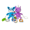 Custom Plush Stuffed Cartoon Fox Cute Baby Hanging Toy Keychain